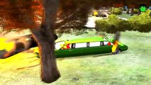 COLORS LIMOUSINE CARTOON WITCH HULK & SPIDERMAN & IRONMAN NURSERY RHYMES CHILDREN FOR SONGS