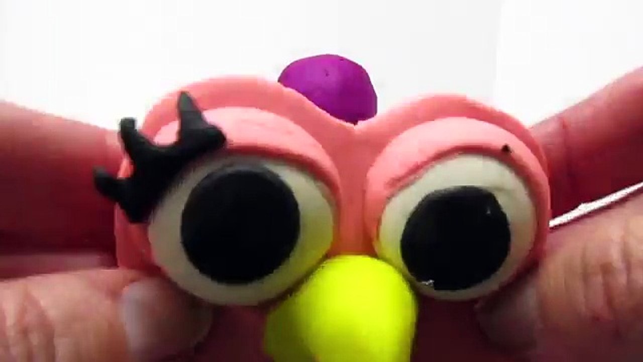 Play-Doh Surprise Egg!! DOC McSTUFFINS Professor Hootsburgh! With Lambie