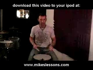 Drum Lesson @ The Drum Lab "The 5 stroke roll"