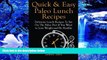 READ book Quick and Easy Paleo Lunch Recipes: Delicious Lunch Recipes To Eat On The Paleo Diet If