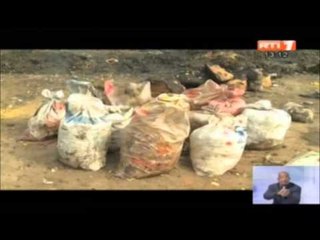 Decharge d'Akuedo:  Des emballages sont récupérés et remis en circulation