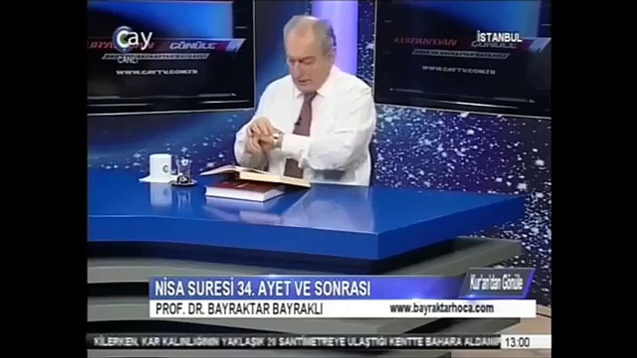 Nisâ 34. ayet kadınları dövmeyi mi emrediyor? [Prof. Dr. Bayraktar Bayraklı]