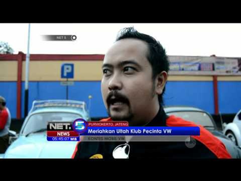 Ratusan Mobil VW Bergaya Klasik Meriahkan Kontes Di Purwokerto - NET5