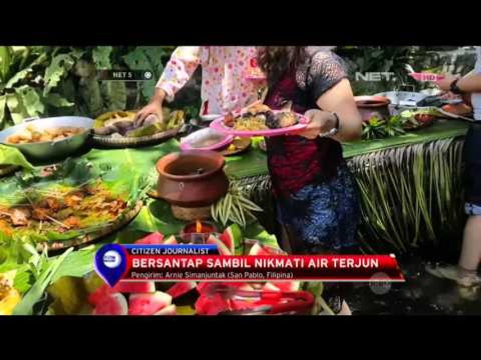 Restoran Unik Di Dunia Dengan Sensasi Air Terjun Buatan - NET5