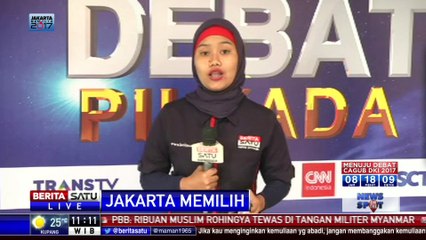 Debat Malam Ini Bertema Peningkatan Kualitas Hidup Masyarakat Jakarta