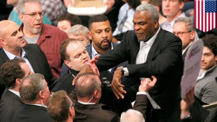 Charles Oakley arrested courtside in feud with Knicks owner Dolan