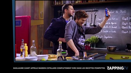 Guillaume Canet appelle Marion Cotillard complètement ivre dans Les Recettes Pompettes (vidéo)