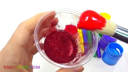 Learning Colors Video for Children Painted Hands Finger Family Song Nursery Rhymes EggVideos.com