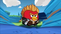 Angry Birds Transform - Angry Birds Coloring Pages For Learning Colors Part 4 : Red Bird