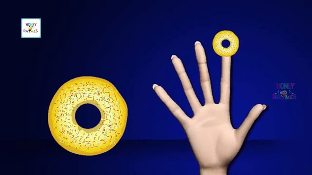 The Finger Family Donuts Family Nursery Rhyme Donuts Finger Family Cartoons Nursery Rhymes & Songs
