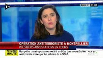 Quatre personnes soupçonnées de préparer un attentat contre un site touristique à Paris interpellées à Montpellier
