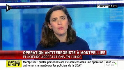 Quatre personnes soupçonnées de préparer un attentat contre un site touristique à Paris interpellées à Montpellier