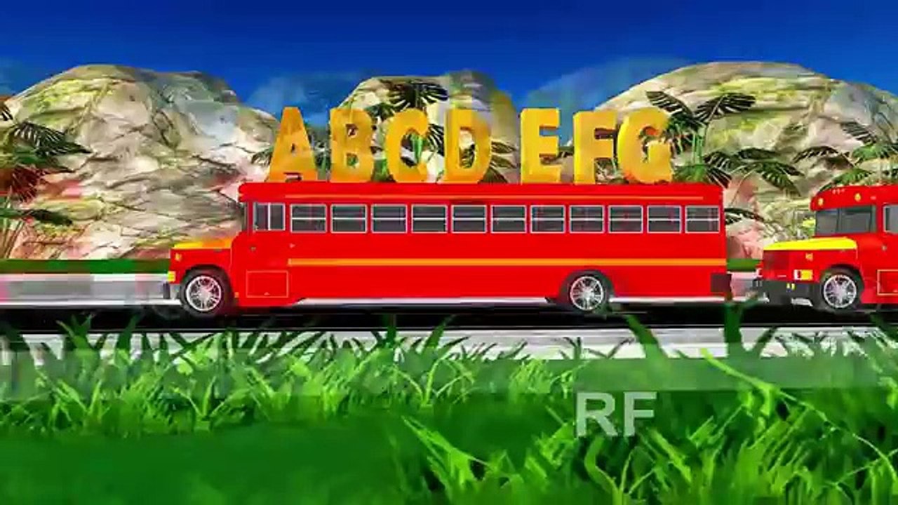 Wheels On The Bus | School Bus Plus Lots More Nursery Rhymes | HD Kids Rhymes