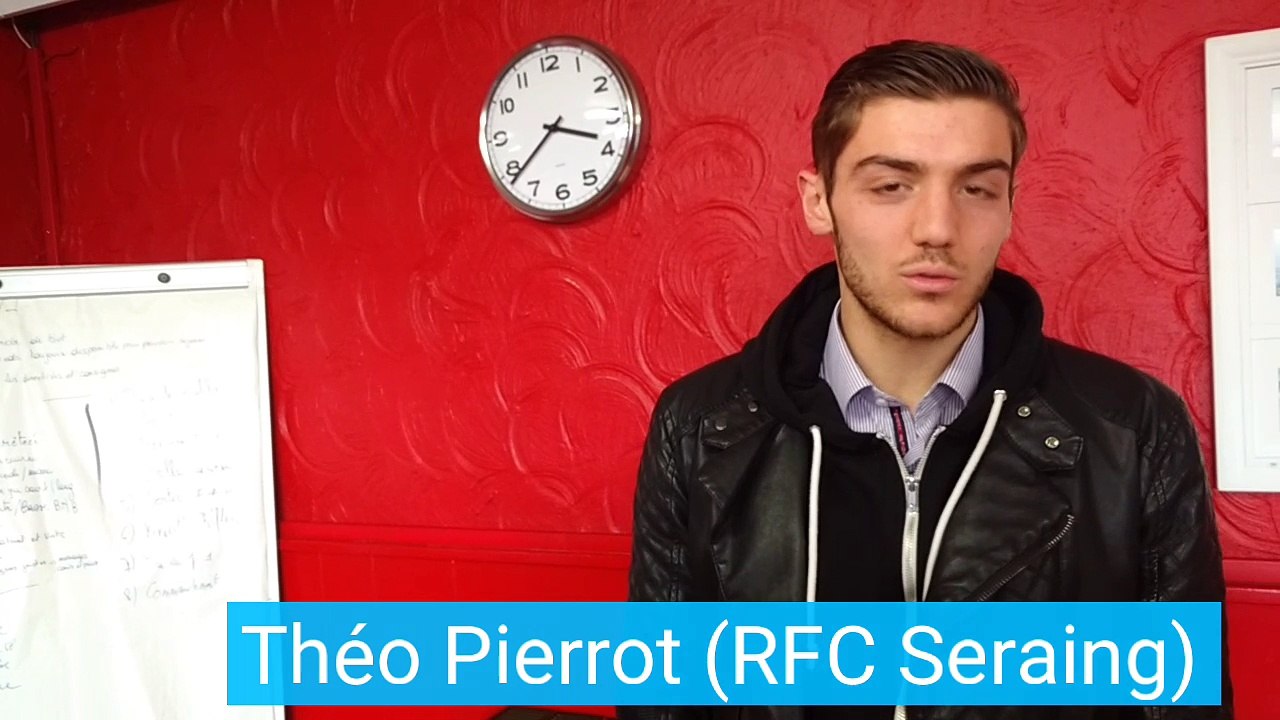 Théo Pierrot (RFC Seraing) évoque le match Seraing-Virton ce samedi 11/02