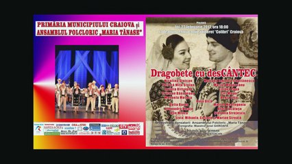 Ansamblul Maria Tanase - Dragobete cu desCANTEC 23 februarie 2017