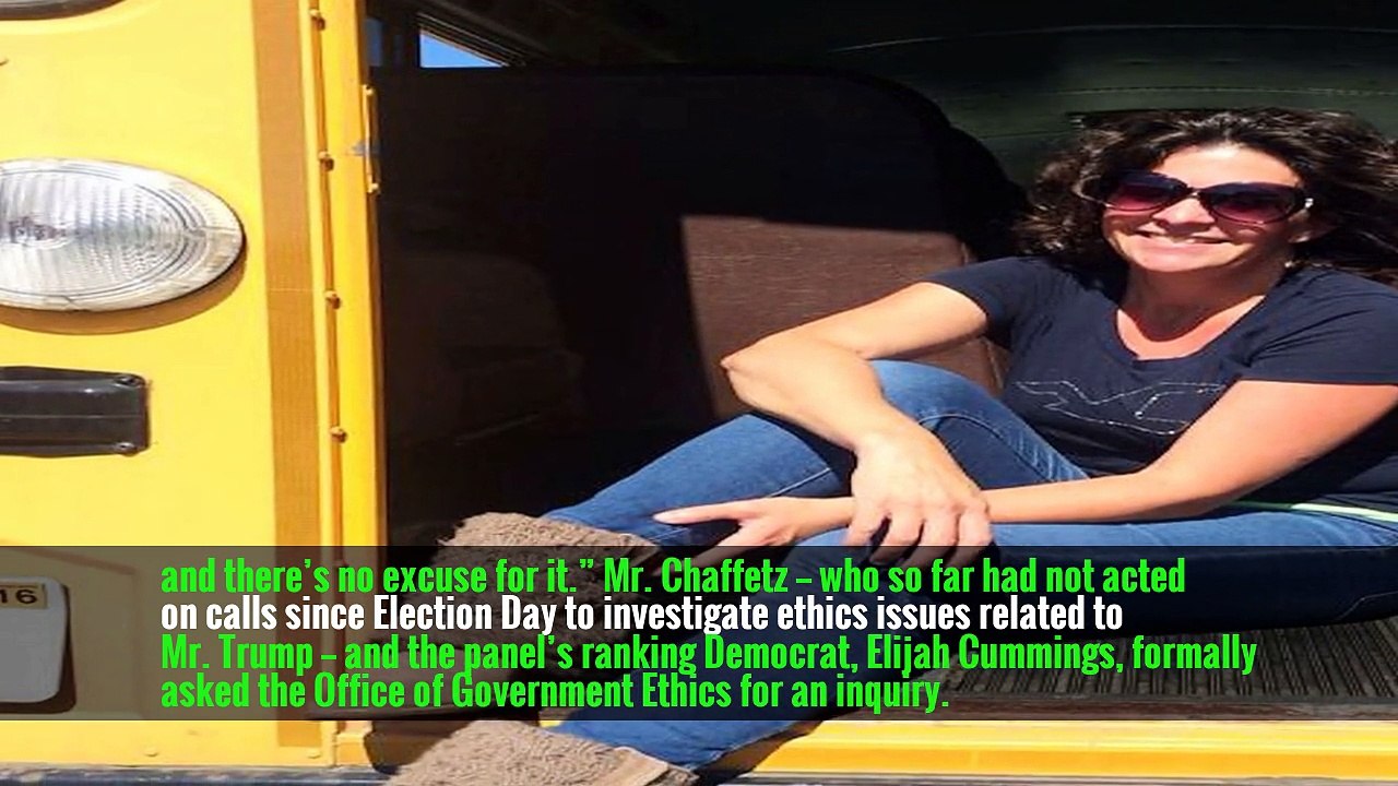 Jason Chaffetz, the Republican chairman of the House Oversight Committee, said Ms. Conway’s comments were “wrong, wrong, wrong,