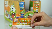 Om Nom Cut the Rope surprise chocolate surprise with toys