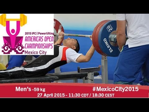 Men’s -59 kg | 2015 IPC Powerlifting Open Americas Championships, Mexico City