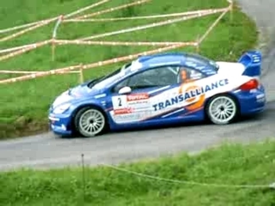 rallye du mont blanc 2007-es2/307 wrc p.henry