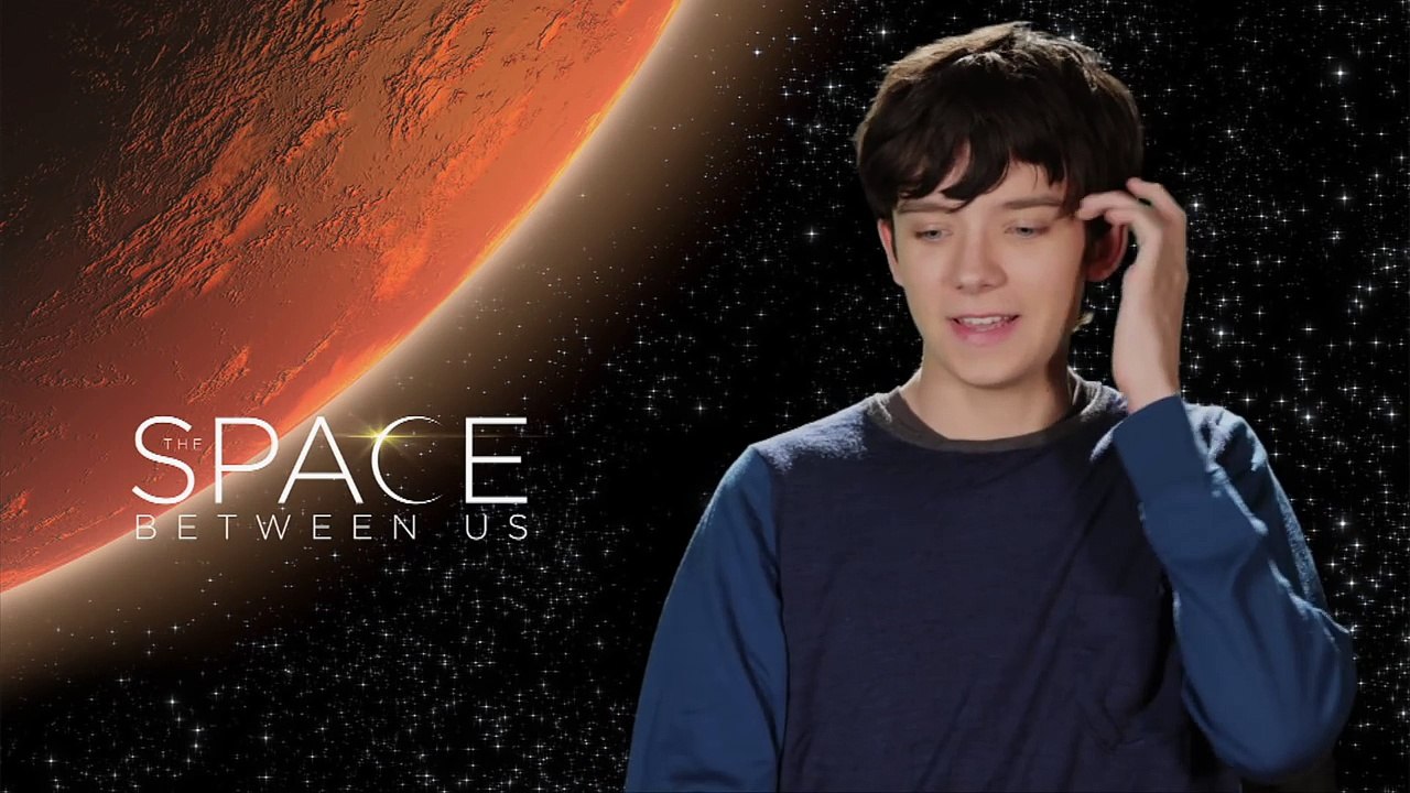 The Space Between Us Interview - Asa Butterfield (2017) - Drama