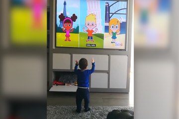 El tierno vídeo del hijo de Messi aprendiendo inglés