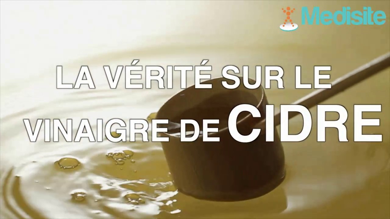 La vérité sur le vinaigre de cidre