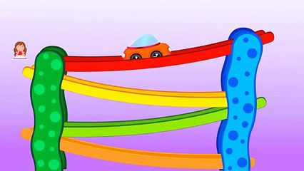 Colors for Children to Learn with Animated Cars - Colours for Kids to Learn, Kids Learning Videos