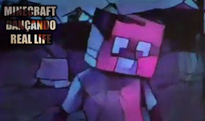 MINECRAFT REAL LIFE  DANCE, tomorrowland