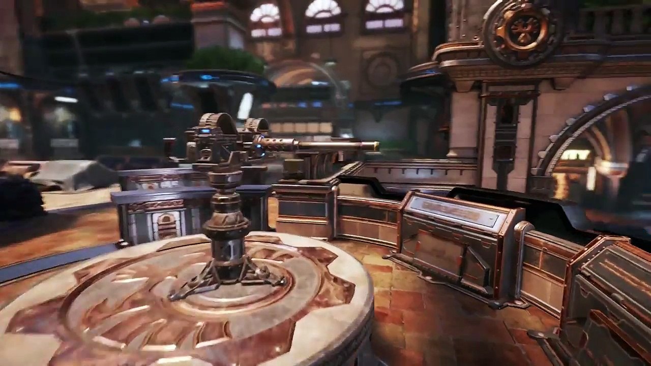 Gears of War 4 Official War Machine Multiplayer Map Flythrough