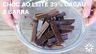 SORVETE PUDIM DE CHOCOLATE COM LEITE CONDENSADO
