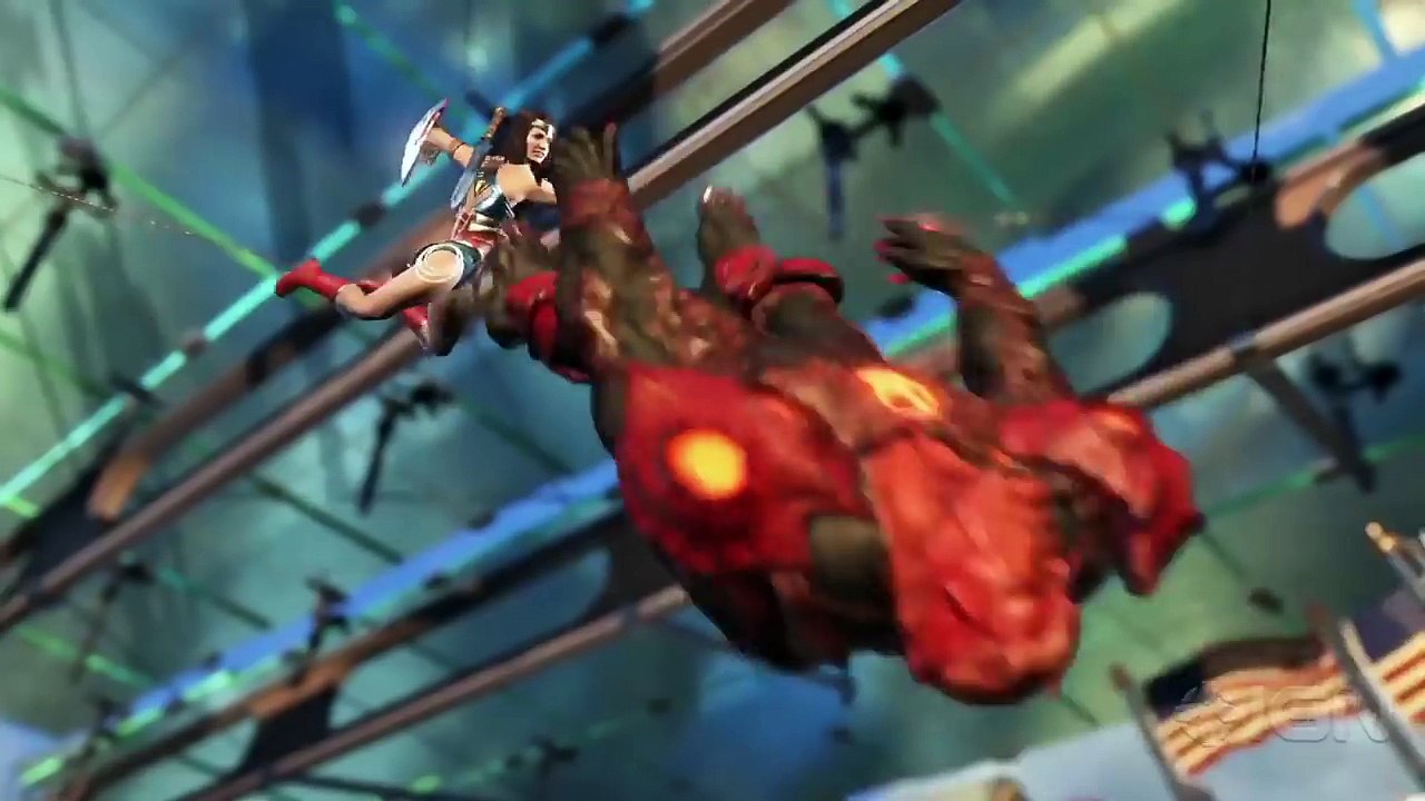 Injustice 2 Wonder Woman and Blue Beetle Official Reveal Trailer