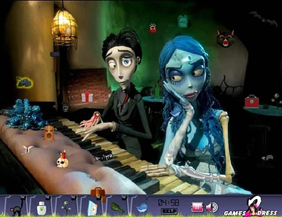 EL CADAVER DE LA NOVIA LA NOVIA CADAVER DE TIM BURTON OBJETOS ESCONDIDOS CORPSE BRIDE TIM BURTON