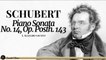 Giovanni Umberto Battel - Schubert: Piano Sonata No. 14, Op. Posth. 143: I. Allegro giusto