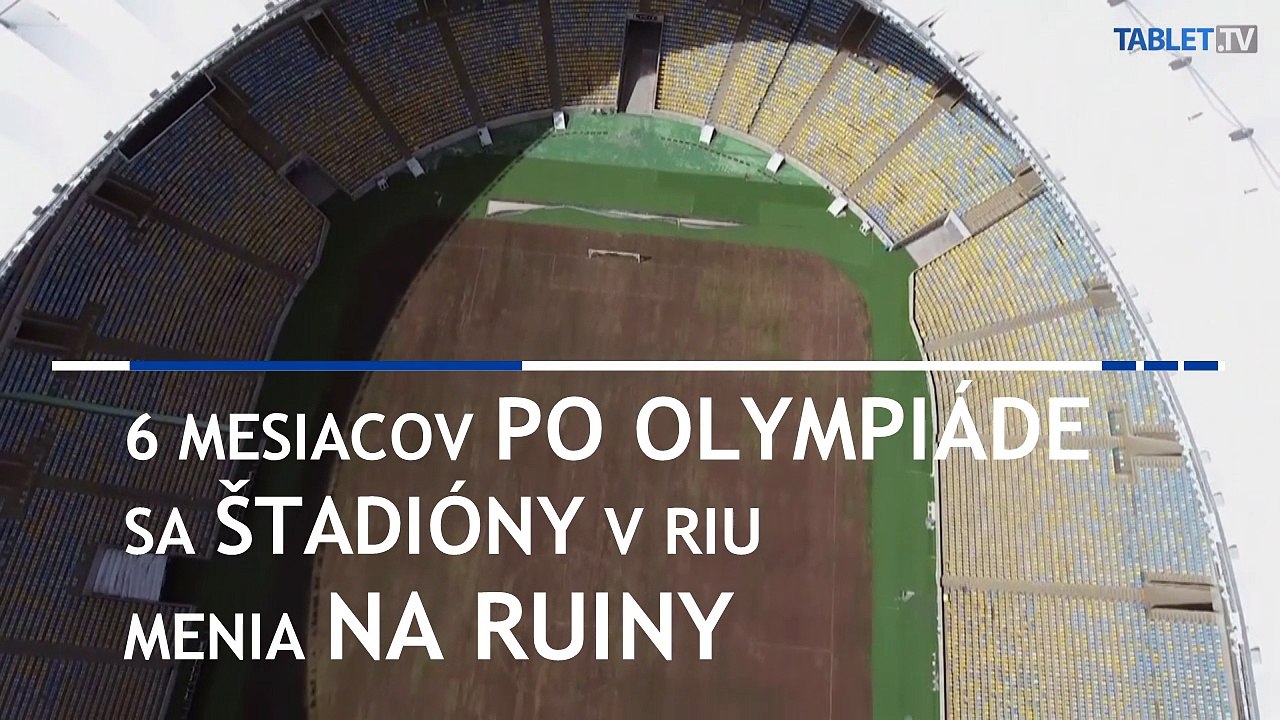 Olympijské štadióny v Riu sa menia na ruiny