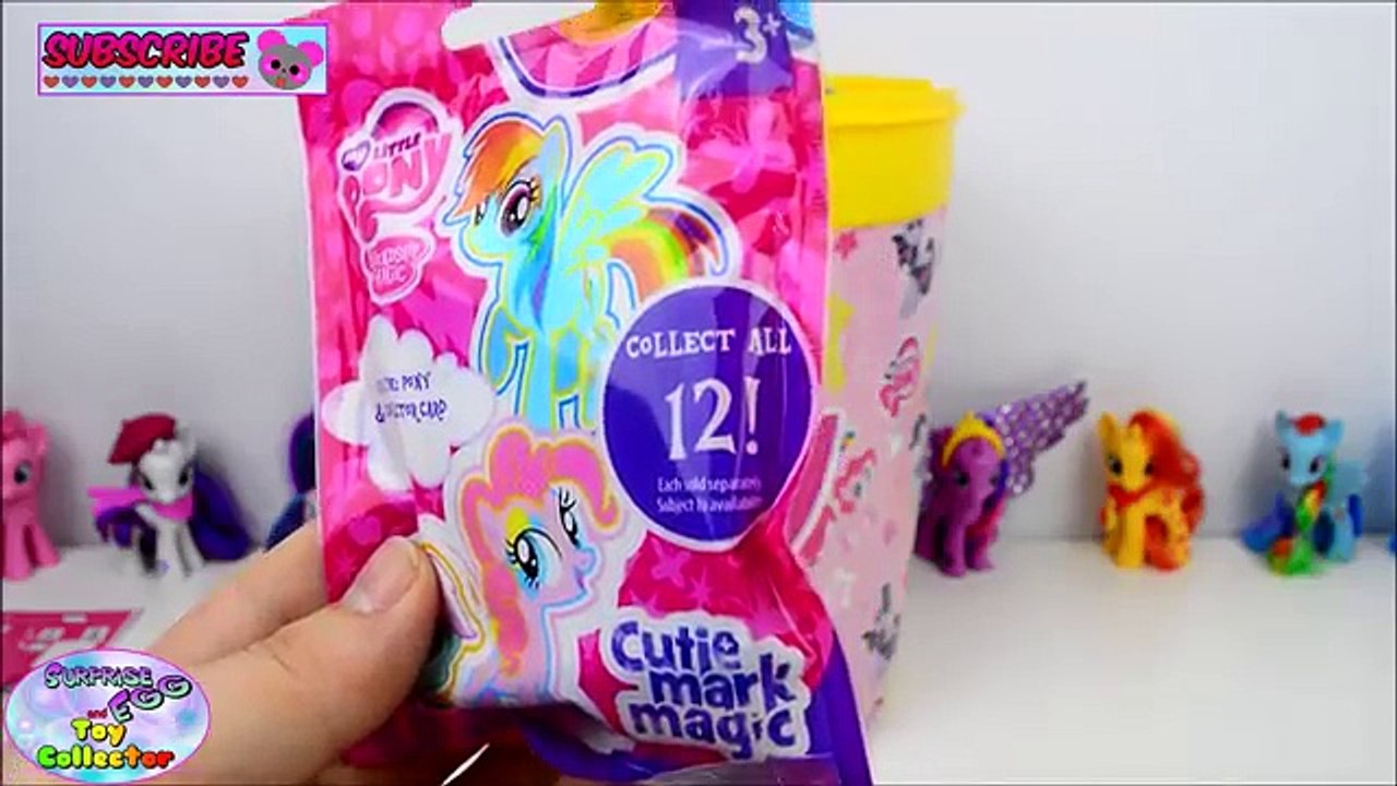 My Little Pony Play Doh Surprise Can MLP Shopkins FNAF Yokai Watch Star Wars Toys in Giant Tub SETC