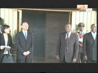 Le Président a reçu le ministre chinois des Affaires étrangères, SEM Yang Jiech