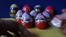 10 kinder surprise eggs, kinderägg, kinder ägg, kinder surprise eggs
