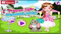 Princess Sofia The First Wedding Rush - Fashion Makeup and Dress Up Full Makeover Episode
