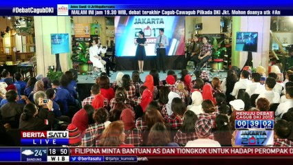 Special Report: Keseruan Nobar Debat Final Pilkada DKI di Kemang Village # 2