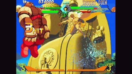 X-Men vs Street Fighter - Wolverine + Storm + No Continues + Ending + Credits