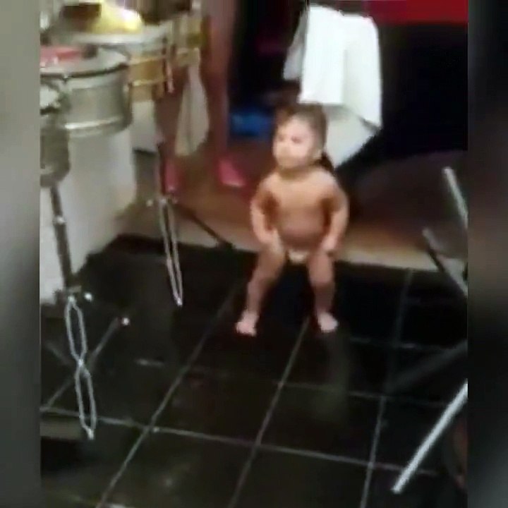 funny baby dance