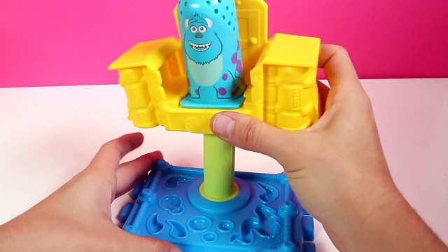 Play Doh Monsters University Scare Chair Barber Shop Pixar La Peluquería de Monstruos