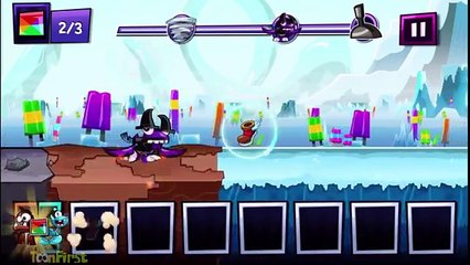 Mixels Rush: Frosticon Land All Secret Levels - Cartoon Network Games