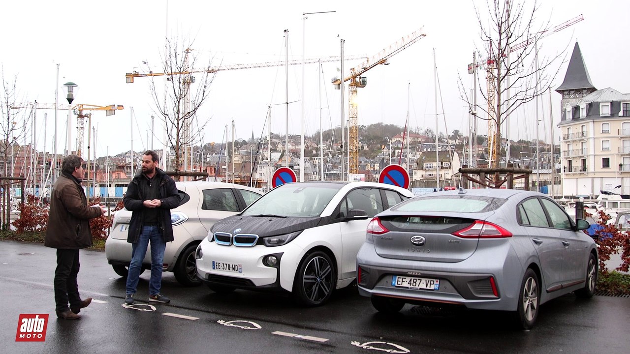 Voitures électriques [RECHARGE] : Renault Zoé vs Nissan Leaf vs Hyundai Ioniq vs BMW i3 (3/4)