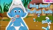 Baby Smurf Perfect Teeth video for cute babies-Baby Games-Dental Care