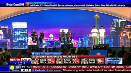 Anies-Sandi Paparkan Visi dan Misinya