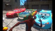 Человек-паук Замороженные Эльза и Микки Маус, с удовольствием с McQueen автомобилей игры для ребенка