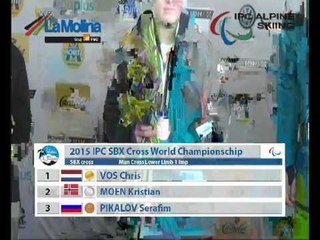 Awards 2015 IPC Para-Snowboard World Championships La Molina