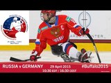 Russia v Germany | Prelim | 2015 IPC Ice Sledge Hockey World Championships A-Pool, Buffalo