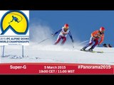 Super-G | 2015 IPC Alpine Skiing World Championships, Panorama